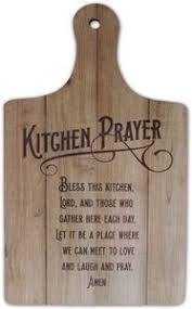 Kitchen Prayer Paddle Wall Plaque With Hanger | J.O.Y. ...