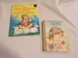2 Children's Books the Shepherd and the First Christmas-- And--my Little Book About God - Etsy