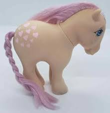 My Little Pony G1 Vintage Peachy Original Pink Pony MLP 1982 Hasbro Concave | eBay