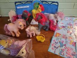 Vintage G1 My Little Pony LOT Ponies Figures Parlor ...