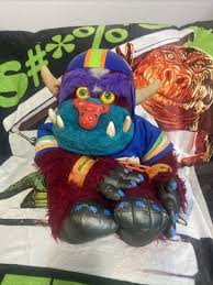 Vintage Amtoy My Pet Monster Football 1986 With Handcuffs ...