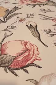 Samples ANASTASIA Vintage Flowers Wallpaper Wall Decals Peel ...