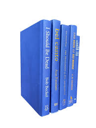 Violet Decorative Books: Jewel Toned Staging Bookshelf Decor ...