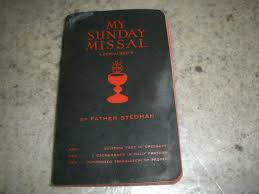 Vintage 1956 My Sunday Missal Explained Father Stedman ...