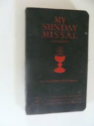My Sunday Missal Catholic Prayer Book 1956 Father Stedman ...