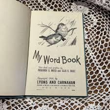 Vintage My Word Book Student Educational Primary School 1944 ...