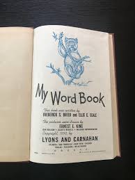 Vintage Children's Books, My Word Book, Written by Frederick ...
