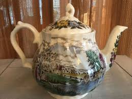 SADLER England COUNTRY LIFE - 4 Cup TEAPOT (repaired lid) | eBay