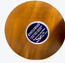 Vintage MCM Mid Century Modern Myrtlewood Wood Taper Candle Holder Pair | eBay