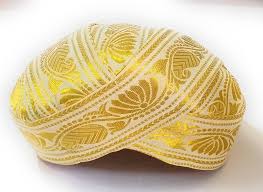 Crafts India® Handcrafted Tradiational Mysore Peta - Gold ...