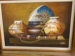 Makio Still Life Original Signed Framed & Mounted (no Glass ...