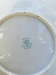 Gorgeous Teal AUSTRIA HABSBURG CHINA Plate Floral With ...