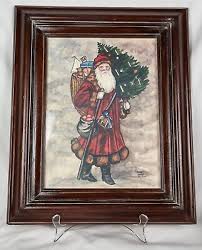 Limited Edition 208/1000 Signed Bobbi Becker Santa Claus ...