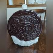 Ceramic 10" Nabisco Oreo Cookie Spilled Milk Cookie Jar - Mayo Auction & Realty