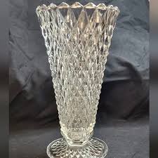 Princess House | Accents | Diamond Cut Crystal Bud Vase | Poshmark