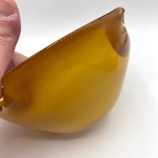 Vintage Alfred Barbini Murano Glass Bowl: Pink, White ...