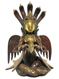 Statue of Naga Kanya • Handmade Statues online