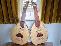 Small Lute Instrument - Handcrafted 5-string Moroccan Oud ...