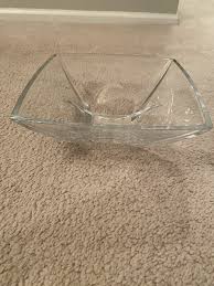 Vera want Cabochen Wedgwood Crystal Glass Centerpiece Bowl ...