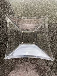 Quadratic Glass Bowl by Orrefors From Sweden, Swedish ...