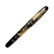 NEW RARE 2003 DUNHILL NAMIKI MAKI-E MOTORITIES FOUNTAIN PEN ...