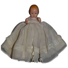 Miniature Plastic Baby Doll with Sleep Eyes. For Sale at Ruby Lane