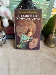 Vintage Nancy Drew Mystery Stories the Clue in the Crossword Cipher 1967 - Etsy Israel