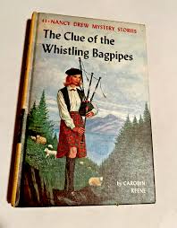NANCY DREW CAROLYN KEENE #41 WHISTLING BAGPIPE GROSSET ...