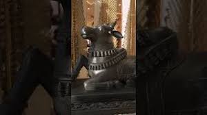 53" Large Superfine Marble Nandi with Pedestal | Exotic India Art