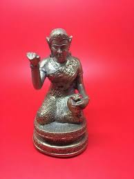 供奉型招财女神,铜制,底部经粉、象神、财龟背着师傅自身 ...