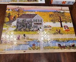 Charles Wysocki Nantucket Flower Shop 300 Large PC Puzzle ...