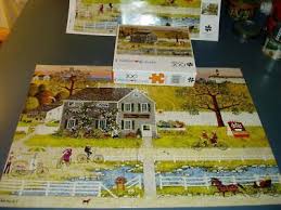 Charles Wysocki 300 Pc Jigsaw Puzzle Nantucket Flower Shop ...