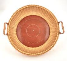 Sold at Auction: Three Manny "M.F." Dias Nantucket Baskets