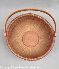 Antique Nantucket Lightship Basket by Ferdinand Sylvaro – Paul Madden Antiques