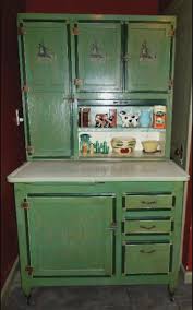 Hoosier Cabinet Makeover with Lucketts Green Milk Paint ...