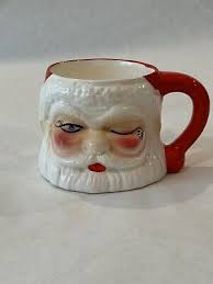 Vintage Made in Japan Winking Santa With a Sparkle in His ...