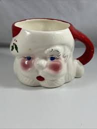 Deforest Of California Santa Mug Blue Eyes | eBay