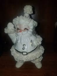 Napco white spaghetti santa planter for Sale in Easton, PA ...