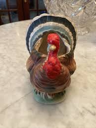 Relpo Turkey Planter Ceramic Thanksgiving 5293 Japan 6 ...