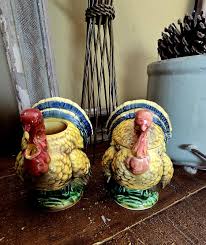 Napcoware Turkey Creamer and Sugar Set – Vintage ...