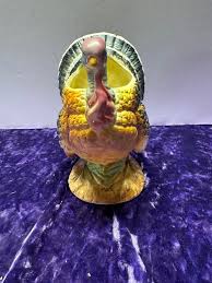 1 Vintage Napcoware Thanksgiving Turkey Planter · Whatnot ...