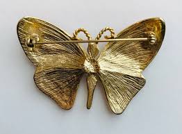 Butterfly Colorful Bright Vintage Brooch Pin - Etsy