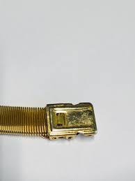 Vintage Gold Tone Accordion Sweater Clip Mid Century Modern ...