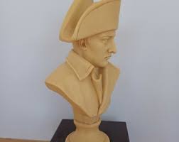 Intense! This Incredible Bust of Napoleon Bonaparte is the Perfect Size for a Statement Piece, Very Uncommon and Quite Well Done--drama! - Etsy