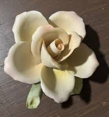 Vintage Golden Crown E & R Italy Pale Pink & Yellow Rose | eBay