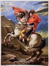 Napoleon Crossing the Alps (1801) by Jacques-louis David ...
