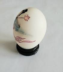 Vintage Japanese Hand Painted Egg ARTIST SIGNED | eBay