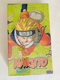 Original Naruto Manga Box Set 1: Volumes 1-27 with Premium ...
