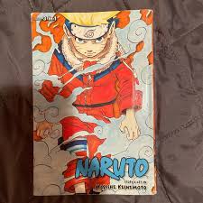 naruto manga volumes 1-3, slightly used condition... | Depop
