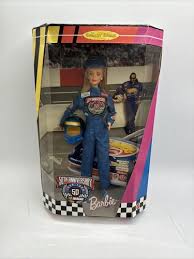 50th Anniversary Nascar 1998 Barbie Doll Brand New Collector ...